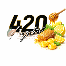 Табак для кальяна 420 Light Лимонно-медовый холлс 40 гр